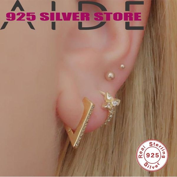 hoop & huggie aide women earring sterling 925 silver piercing inverted triangle all-match boucle oreille femme fine jewelry for party, Golden;silver
hoop & huggie aide women earring sterling 925 silver piercing inverted triangle all-match boucle oreille femme fine jewelry for party, Golden;silver