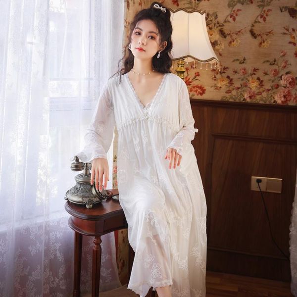 women's sleepwear roseheart white mesh women nightwear lace long robes gown cotton woven female pajama sets homewear 2 pcs, Black;red
women's sleepwear roseheart white mesh women nightwear lace long robes gown cotton woven female pajama sets homewear 2 pcs, Black;red