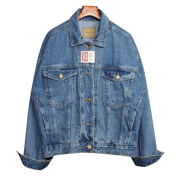 blue denim for women outerwear casual style plus size loose long sleeve bomber jeans jacket female student chaqueta mujer pi75, Black;brown
blue denim for women outerwear casual style plus size loose long sleeve bomber jeans jacket female student chaqueta mujer pi75, Black;brown