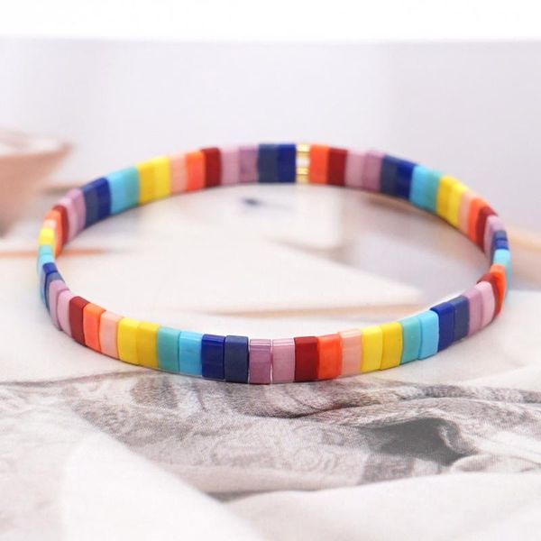beaded, strands creative handmade custom tila rice bead woven bracelet rainbow jewelry insta fashion charm bracelets women gift, Black
beaded, strands creative handmade custom tila rice bead woven bracelet rainbow jewelry insta fashion charm bracelets women gift, Black
