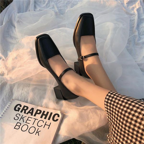 dress shoes square-toed single women's 2021 summer korean fashion word buckle net red casual wild high heels ins tide, Black
dress shoes square-toed single women's 2021 summer korean fashion word buckle net red casual wild high heels ins tide, Black