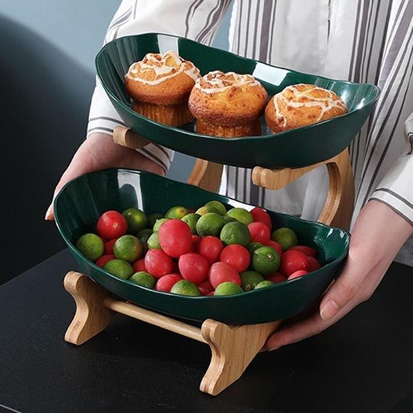dishes & plates tiered tray fruit plate w/wood holder serving bowls candy shelves stand cake birthday
dishes & plates tiered tray fruit plate w/wood holder serving bowls candy shelves stand cake birthday