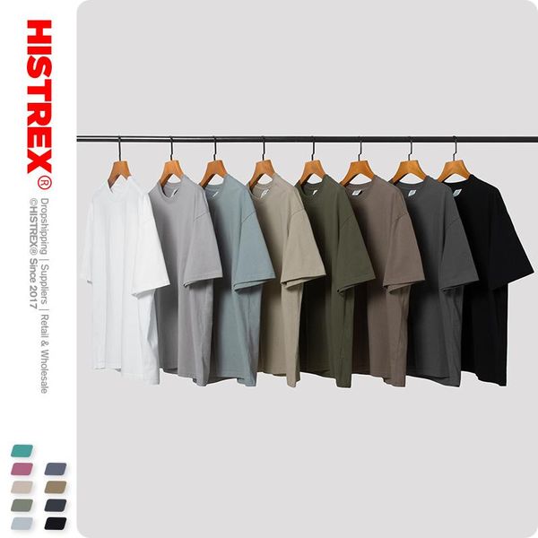 men's t-shirts dropped shoulder oversized heavy thick 100% cotton 250g men t shirt funny summer clothing brand tshirt man 66184#, White;black
men's t-shirts dropped shoulder oversized heavy thick 100% cotton 250g men t shirt funny summer clothing brand tshirt man 66184#, White;black