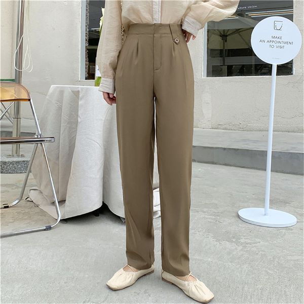 women's pants & capris hzirip spring work streetwear solid pants plus size s-l ol minimalist upper waist tights women's ciuq, Black;white 
women's pants & capris hzirip spring work streetwear solid pants plus size s-l ol minimalist upper waist tights women's ciuq, Black;white