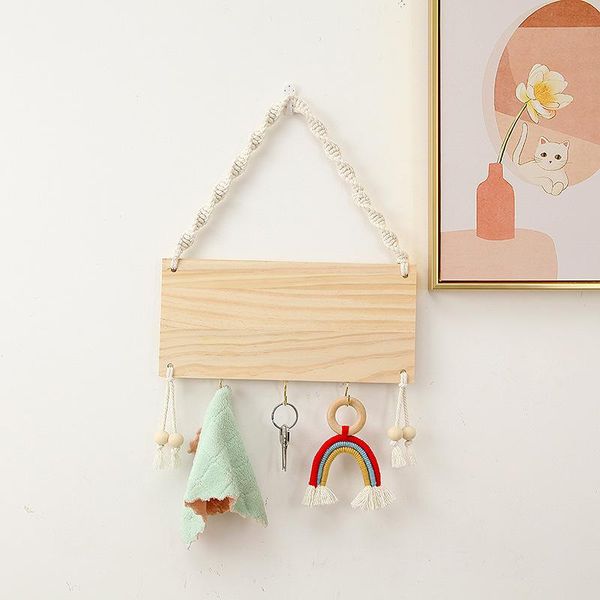 hooks & rails boho decorative macrame wall hanging keys storage pendant nordic entrance door key rack hook home wooden
hooks & rails boho decorative macrame wall hanging keys storage pendant nordic entrance door key rack hook home wooden