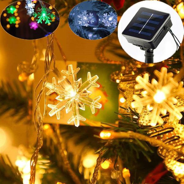 strings 5m/10m/20m snowflakes led string fairy lights christmas tree party home wedding garland decoration battery solar powere
strings 5m/10m/20m snowflakes led string fairy lights christmas tree party home wedding garland decoration battery solar powere