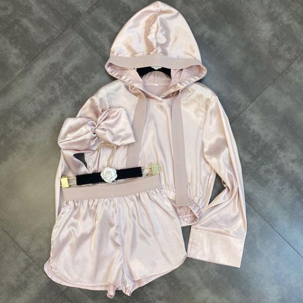 women's tracksuits fabpop 2021 long sleeve hooded pullovers diamonds bow sweatshirt elastic shorts two piece set women outfits casual g, Gray
women's tracksuits fabpop 2021 long sleeve hooded pullovers diamonds bow sweatshirt elastic shorts two piece set women outfits casual g, Gray