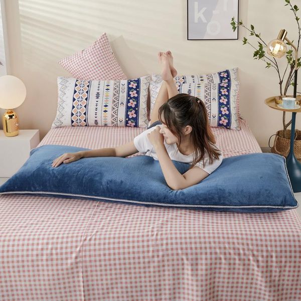 pillow case winter soft warm thick coral fleece solid color flannel comfortable bedding couple long large arrival f057
pillow case winter soft warm thick coral fleece solid color flannel comfortable bedding couple long large arrival f057