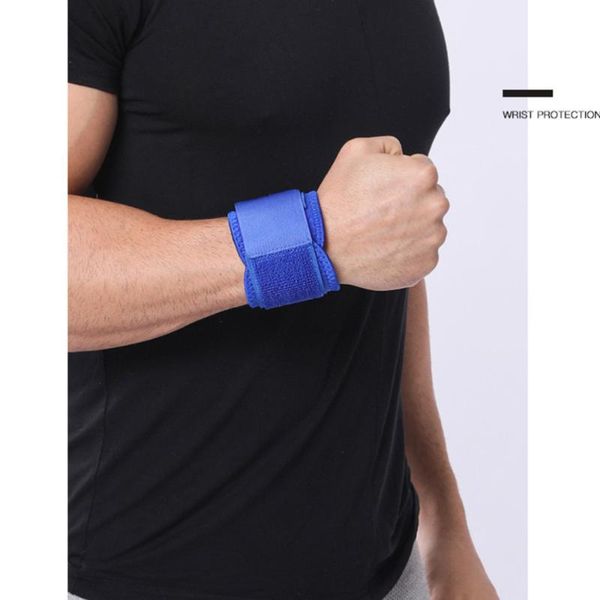 1pc outdoor sports wrist pad bandage wristbands wristguard adjustable fitness wrist support hand protector blue, Black;red
1pc outdoor sports wrist pad bandage wristbands wristguard adjustable fitness wrist support hand protector blue, Black;red