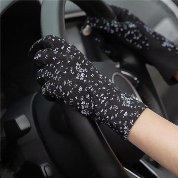 five fingers gloves women' mid-long summer cotton thin autumn slip-proof touch screen short style sunscreen sleeve driving, Blue;gray
five fingers gloves women' mid-long summer cotton thin autumn slip-proof touch screen short style sunscreen sleeve driving, Blue;gray