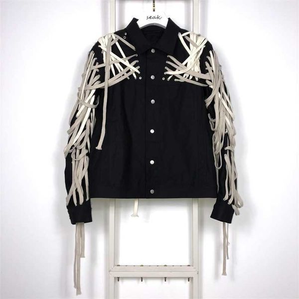 20ss owen seak men cotton jacket gothic style men's clothing autumn zipper flying jacket women high street hip black coat 201127, Black;brown
20ss owen seak men cotton jacket gothic style men's clothing autumn zipper flying jacket women high street hip black coat 201127, Black;brown