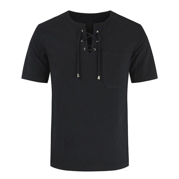 men's t-shirts harajuku men summer short sleeved cotton and linen tie t-shirt camisetas hombre verano t shirt for tshirt#40, White;black
men's t-shirts harajuku men summer short sleeved cotton and linen tie t-shirt camisetas hombre verano t shirt for tshirt#40, White;black