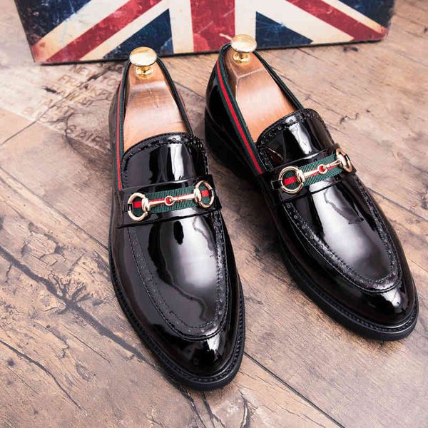 dress shoes leather shoes men breathable casual 's moccasins leather loafers summer big size fashion for comfortleather i2hz, Black
dress shoes leather shoes men breathable casual 's moccasins leather loafers summer big size fashion for comfortleather i2hz, Black