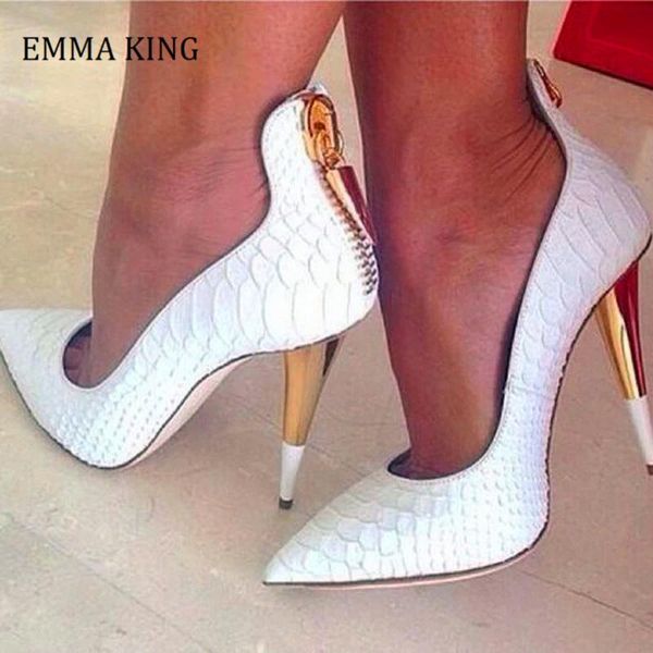 dress shoes 2021 women white pumps pointed toe high heels alligator pattern zipper cone heel banquet stiletto zapatos mujer, Black
dress shoes 2021 women white pumps pointed toe high heels alligator pattern zipper cone heel banquet stiletto zapatos mujer, Black