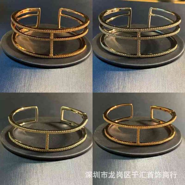 bangle charm bracelets a high-quality wang zi women's full diamond i-shaped double-layer multi line temperament simple personality batc, Golden;silver
bangle charm bracelets a high-quality wang zi women's full diamond i-shaped double-layer multi line temperament simple personality batc, Golden;silver
