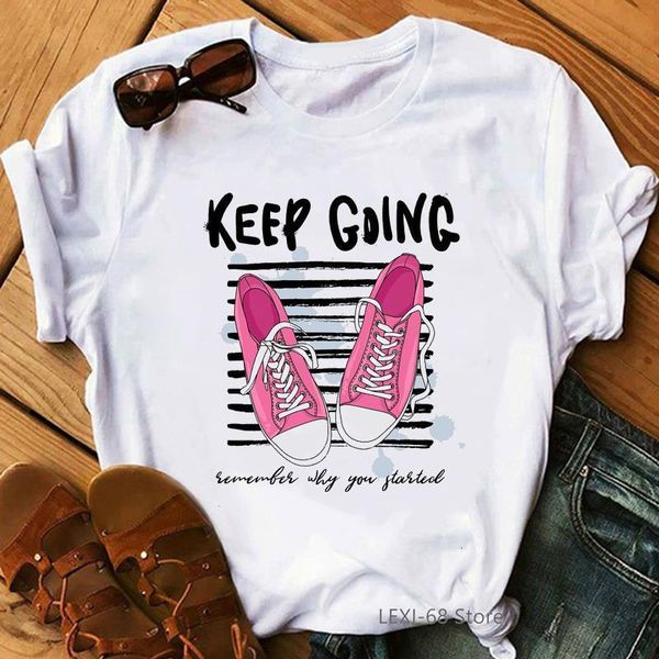 keep going pink sports shoes printed women's white causal t shirt fashion hiker camper lover tshirt friends birthday gift
keep going pink sports shoes printed women's white causal t shirt fashion hiker camper lover tshirt friends birthday gift