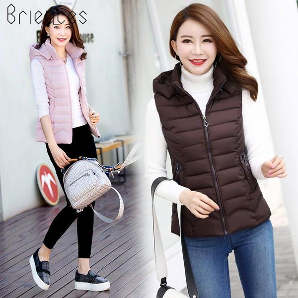 women's vests brieuces autumn winter vest women waistcoat 2021 female sleeveless jacket hooded warm long colete feminino plus size 4xl, Black;white
women's vests brieuces autumn winter vest women waistcoat 2021 female sleeveless jacket hooded warm long colete feminino plus size 4xl, Black;white