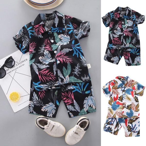 clothing sets summer baby clothes set kids boys floral print button down shirt+shorts beach outfits wear, White
clothing sets summer baby clothes set kids boys floral print button down shirt+shorts beach outfits wear, White