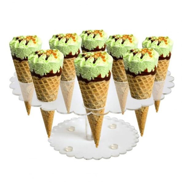 other bakeware exquisite 1 set practical food serving display shelf transparent ice cream cone convenient for restuarant
other bakeware exquisite 1 set practical food serving display shelf transparent ice cream cone convenient for restuarant