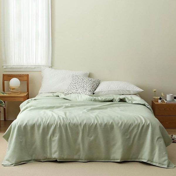 comforters & sets spring-summer summer cool quilt simple style solid color feeling comfortable soft home supplies thin air conditioning
comforters & sets spring-summer summer cool quilt simple style solid color feeling comfortable soft home supplies thin air conditioning