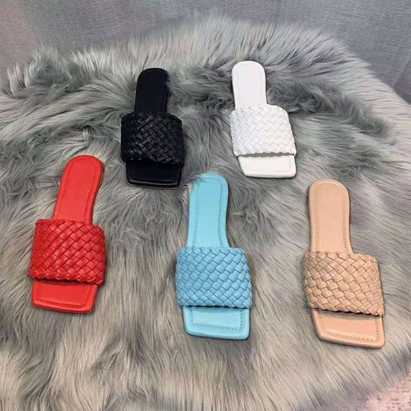 2021 spring and summer genuine leather weaving women shoes flat slip on causal slippers, Black
2021 spring and summer genuine leather weaving women shoes flat slip on causal slippers, Black