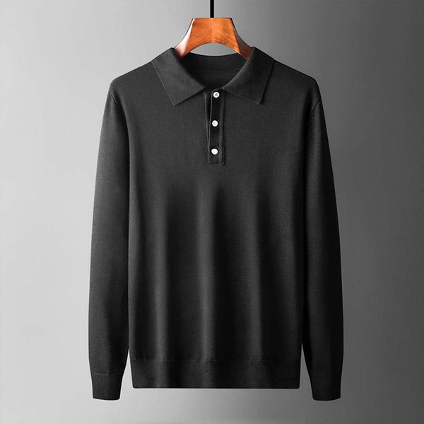 men's knitted sweater, long sved polo, simple busins style, 4xl, spring, autumn, 2021, White;black
men's knitted sweater, long sved polo, simple busins style, 4xl, spring, autumn, 2021, White;black