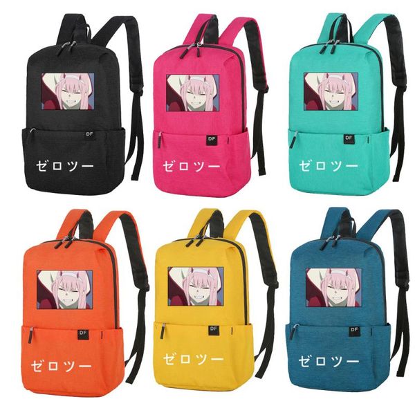 backpack zero two cartoon print canvas school student small bag
backpack zero two cartoon print canvas school student small bag