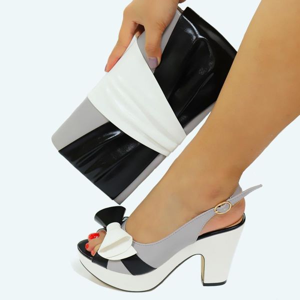 dress shoes black with gray and white pumps bag african lady high heel sandal purse handbag set cr2127 height 10cm
dress shoes black with gray and white pumps bag african lady high heel sandal purse handbag set cr2127 height 10cm