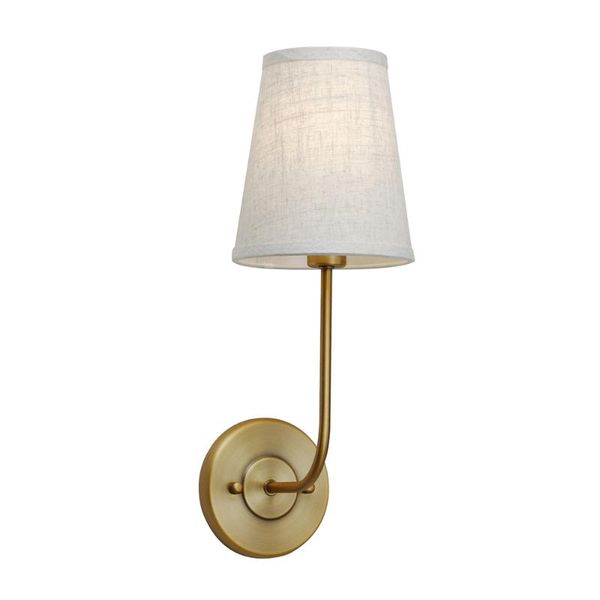 wall lamp permo single classic country industrial with flared funnel linen fabric shade bedroom bedside reading light
wall lamp permo single classic country industrial with flared funnel linen fabric shade bedroom bedside reading light