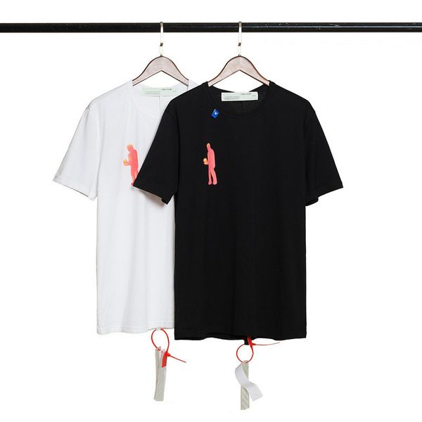 line off sketch figure simple sports short sleeve fashion brand folk custom men's and women's outdoor station street clothing tee, White;black
line off sketch figure simple sports short sleeve fashion brand folk custom men's and women's outdoor station street clothing tee, White;black