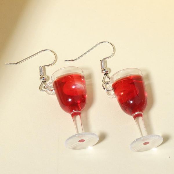 dangle & chandelier mini wine glass earring fashion hook earrings red drop jewelry charming for women banquet party, Silver
dangle & chandelier mini wine glass earring fashion hook earrings red drop jewelry charming for women banquet party, Silver