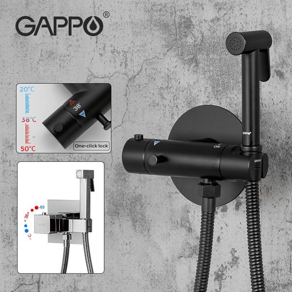gappo black/chrome thermostatic bidet faucet solid brass water mixer tap bathroom shower mixer tap bidet hygienic shower
gappo black/chrome thermostatic bidet faucet solid brass water mixer tap bathroom shower mixer tap bidet hygienic shower