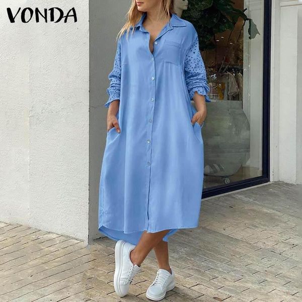 casual dresses autumn long sleeve dress 2021 vonda ladies office women vintage turn down neck patchwork print robe beach sundress, Black;gray
casual dresses autumn long sleeve dress 2021 vonda ladies office women vintage turn down neck patchwork print robe beach sundress, Black;gray