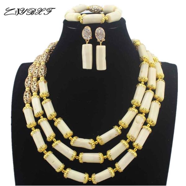 earrings & necklace african white coral beads jewelry set nigerian wedding bridal wholesale hd86050, Silver
earrings & necklace african white coral beads jewelry set nigerian wedding bridal wholesale hd86050, Silver