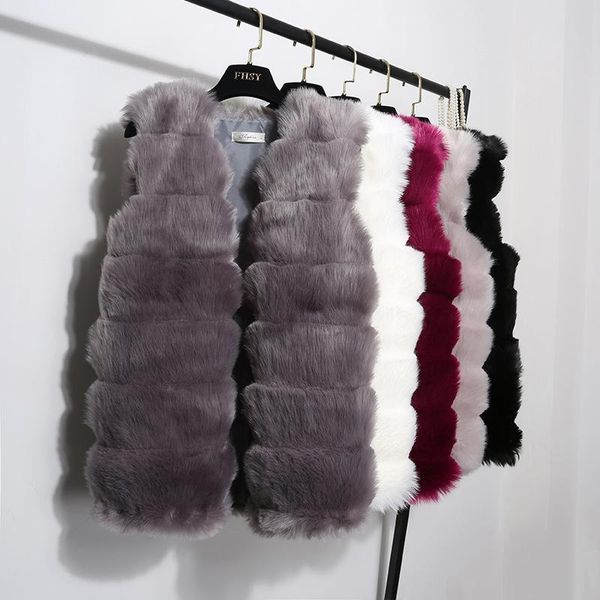 women's fur & faux mazefeng 2021 women fashion coat winter female waist gilet vest for les, Black
women's fur & faux mazefeng 2021 women fashion coat winter female waist gilet vest for les, Black