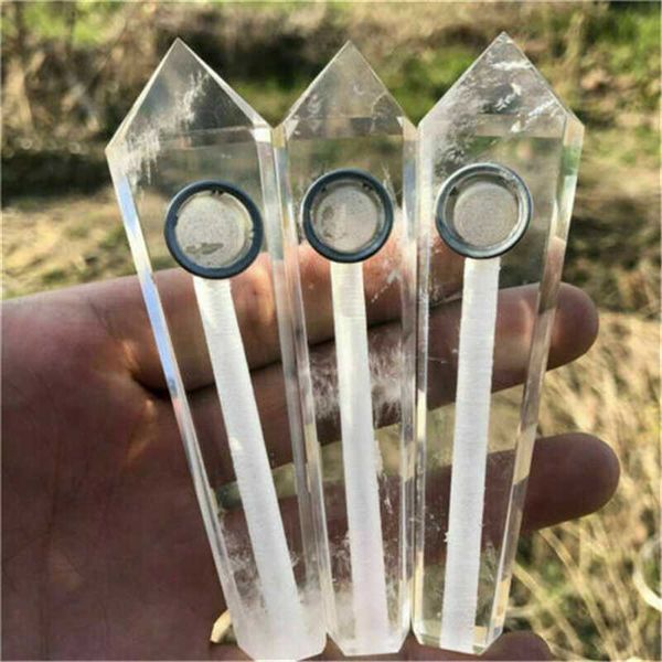 decorative objects & figurines natural crystal clear quartz somking pipes folk crafs healing stone for gifts
decorative objects & figurines natural crystal clear quartz somking pipes folk crafs healing stone for gifts