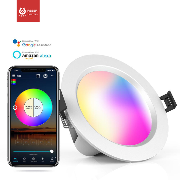 floodlights smart 5w bluetooth mesh rgbcw dimmable led down lights compatible alexa & google assistant
floodlights smart 5w bluetooth mesh rgbcw dimmable led down lights compatible alexa & google assistant