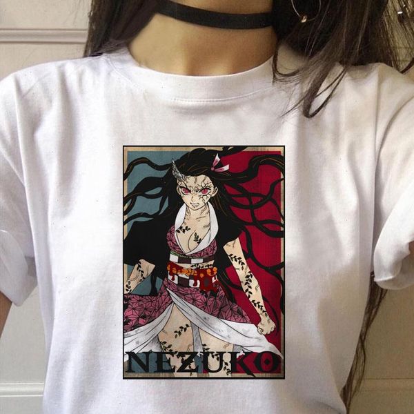 90s funny japanese anime kimetsu no yaiba womens t shirt harajuku devil killer print t shirt street wear punk womens t shirts, White
90s funny japanese anime kimetsu no yaiba womens t shirt harajuku devil killer print t shirt street wear punk womens t shirts, White