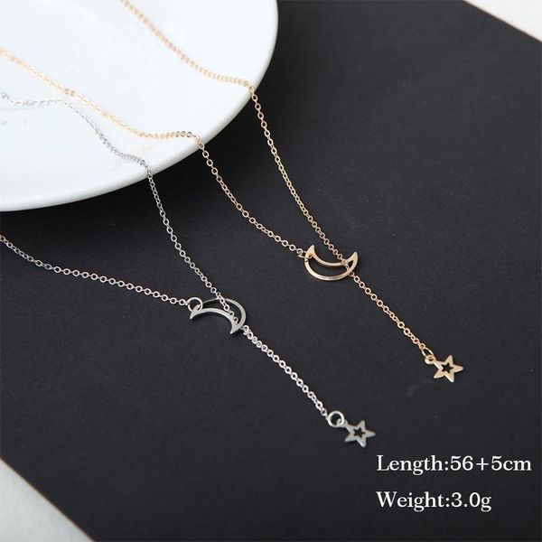 pendant necklaces simple hollow moon star kolye gold silver color choker clavicular chain necklace for women fashion fine jewelry berloque
pendant necklaces simple hollow moon star kolye gold silver color choker clavicular chain necklace for women fashion fine jewelry berloque