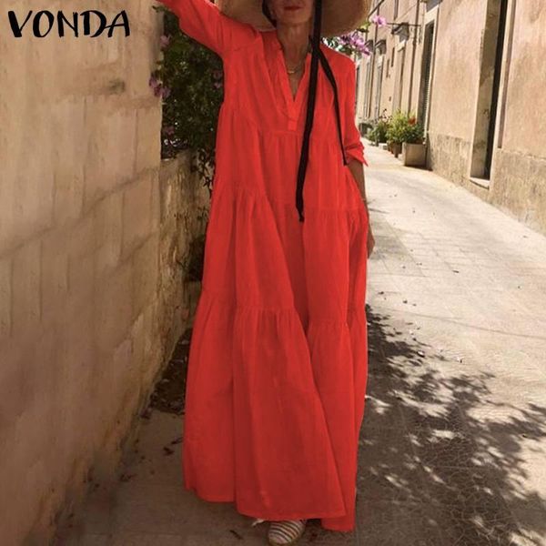 women party dress holiday bohemian dress long sleeve v neck solid vestido long maxi robe vonda spring autumn women sundress, Black;gray
women party dress holiday bohemian dress long sleeve v neck solid vestido long maxi robe vonda spring autumn women sundress, Black;gray