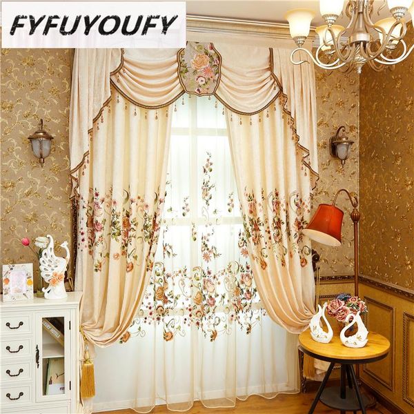 luxurious europe jacquard blackout curtains for living room with high-grade embroidery curtain for bedroom voile curtain
luxurious europe jacquard blackout curtains for living room with high-grade embroidery curtain for bedroom voile curtain
