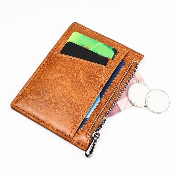 card holders classic men wallet mini pu leather business holder case women bank credit id passport covers small purse bag, Brown;gray
card holders classic men wallet mini pu leather business holder case women bank credit id passport covers small purse bag, Brown;gray