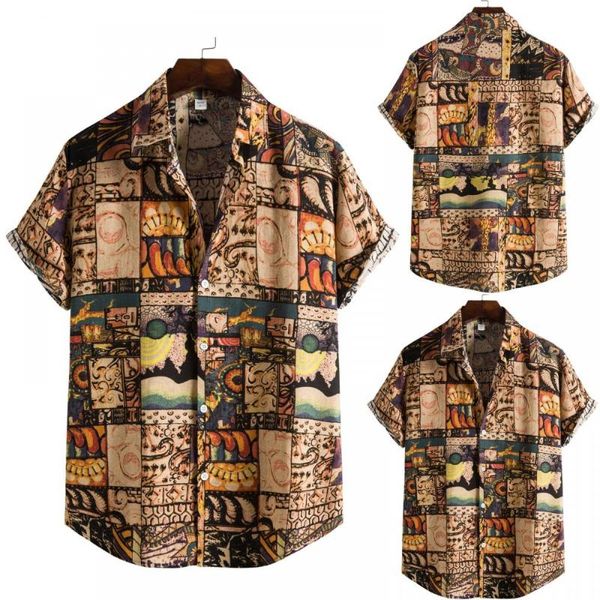 men's casual shirts 2021 shirt printing men's short sleeve lapel creative retro cardigan, White;black
men's casual shirts 2021 shirt printing men's short sleeve lapel creative retro cardigan, White;black