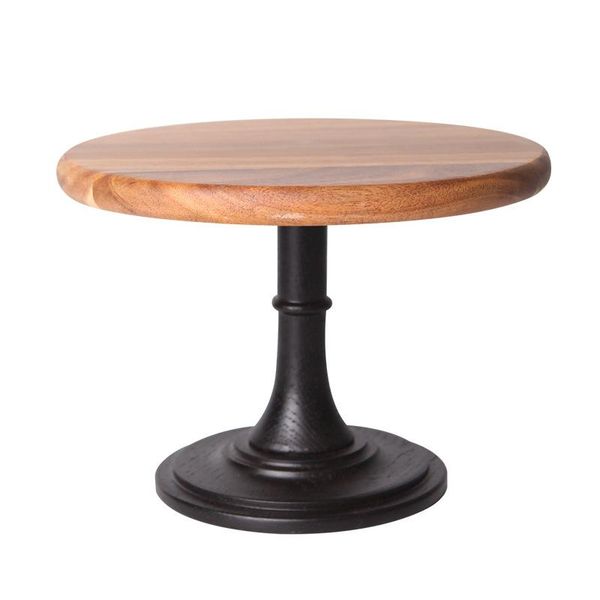 other bakeware 25cm cake stand round wooden and dessert pedestal display with black base, cupcake plate
other bakeware 25cm cake stand round wooden and dessert pedestal display with black base, cupcake plate