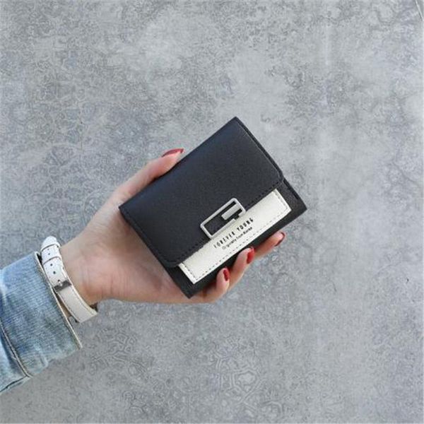 wallets designer ladies purses pu leather women wallet hasp small coin pocket purse female cards holders, Red;black
wallets designer ladies purses pu leather women wallet hasp small coin pocket purse female cards holders, Red;black