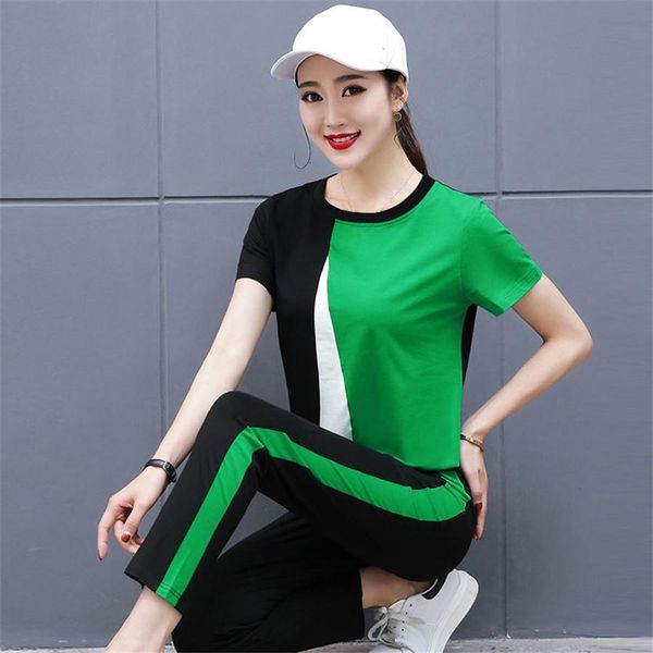 two piece set women 2021 summer sportswear suit set casual sweatshirt and pants tracksuit short sleeve sporting outfit, Gray
two piece set women 2021 summer sportswear suit set casual sweatshirt and pants tracksuit short sleeve sporting outfit, Gray