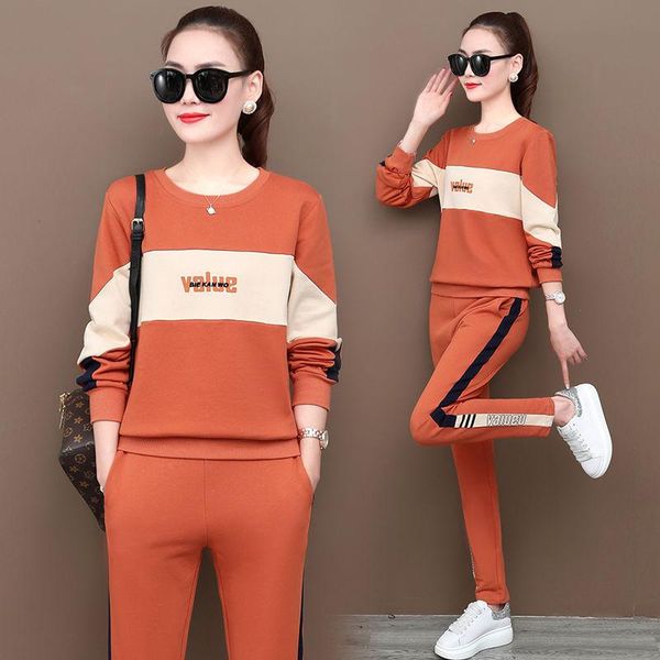 autumn fashion two piece set comfortable loose long sleeved sweater and pants 2 piece set women clothing, White
autumn fashion two piece set comfortable loose long sleeved sweater and pants 2 piece set women clothing, White