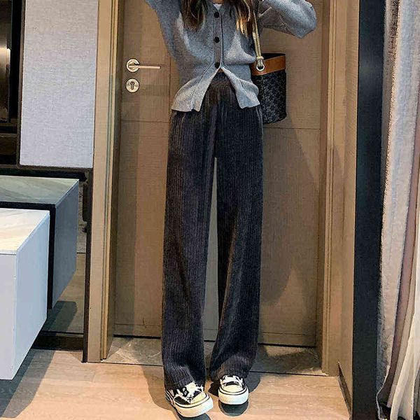 plush chenille wide leg pants women's autumn and winter 2021 high waist hanging loose casual small straight, Black;white
plush chenille wide leg pants women's autumn and winter 2021 high waist hanging loose casual small straight, Black;white