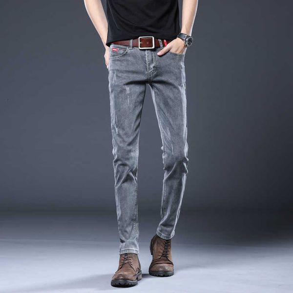 business korean slim broek men fashion lightweight straight grey jeans, Blue
business korean slim broek men fashion lightweight straight grey jeans, Blue