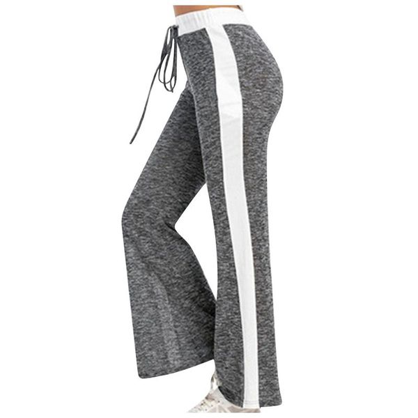 women's leggings women leisure movement drawstring splicing wide leg fashion casual pants sweatpants for pantalones deportivos, Black
women's leggings women leisure movement drawstring splicing wide leg fashion casual pants sweatpants for pantalones deportivos, Black